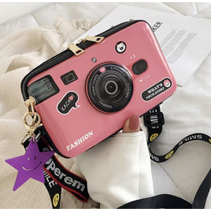 Сумка Фотоаппарат розовая
