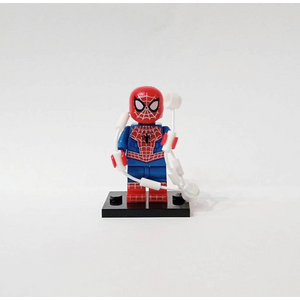 Фигурка Lepin Человек-Паук с паутиной в маске (Spider Man)