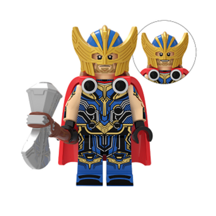 Фигурка Lepin Тор в шлеме: Мстители (Thor: Avengers)