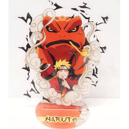 Акриловая фигурка Наруто и Гамакичи (Naruto and Gamakichi: Naruto) 16 см.