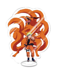 Акриловая фигурка Наруто и Курама (Naruto and Kurama) 15 см.
