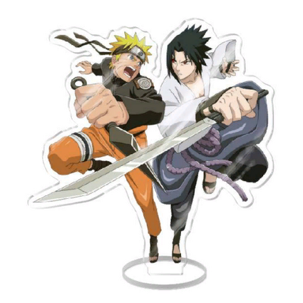 Акриловая фигурка Наруто и Саске (Naruto and Sasuke) 15 см.
