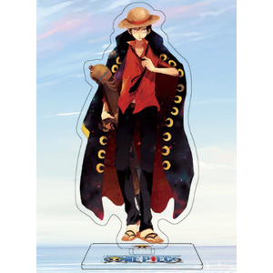 Акриловая фигурка Монки Д. Луффи в плаще: Ван Пис (Luffy Monkey D.: One Piece) 15 см.