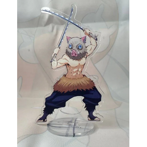 Акриловая фигурка Иноске Хашибира: Клинок рассекающий демонов (Inosuke Hashibira: Demon Slayer) 10 см.