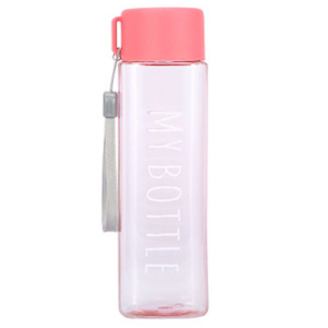 Бутылочка "My bottle" квадратная розовая