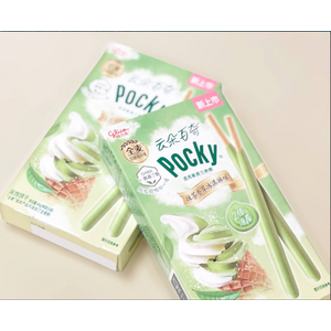 Палочки Pocky со вкусом мусса из зеленого чая 48 гр.