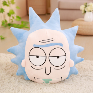 Мягкая игрушка голова Рика (Rick and Morty)  43 см.