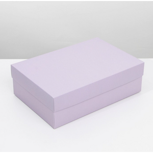 Подарочная коробка Фиолетовая 30х20х9