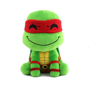 Мягкая игрушка Рафаэль сидит: Черепашки-ниндзя (Raphael: Teenage Mutant Ninja Turtles) 23 см.