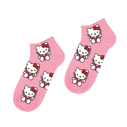 Носки Hello Kitty (2) низкие (36-41, розовые)