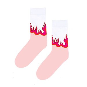 Носки Пламя высокие (36-41, розовые)