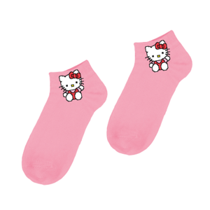 Носки Hello Kitty (1) низкие (32-36, розовые)