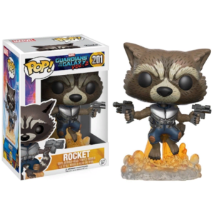 Фигурка Funko POP Енот Ракета Стражи Галактики (Rocket Raccoon Guardians of the Galaxy 201) Original