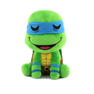 Мягкая игрушка Леонардо сидит: Черепашки-ниндзя (Leonardo: Teenage Mutant Ninja Turtles) 23 см.