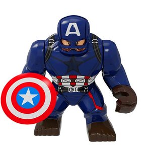 Фигурка Lepin Капитан Америка с щитом (Captain America) 10 см.