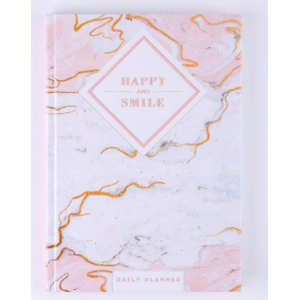 Ежедневник "Happy and smile" А5 в твердой обложке