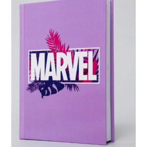 Ежедневник Marvel фиолетовый А5 в твердой обложке