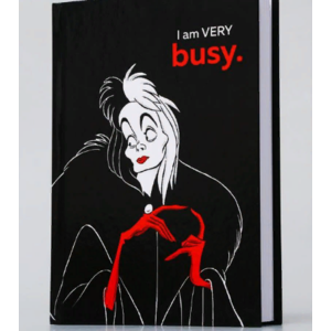 Ежедневник Круэлла "I am very busy" А5 в твердой обложке