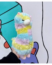 Мягкая игрушка Альпака разноцветная 33 см. в ассортименте