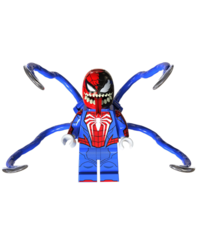 Фигурка Lepin Человек-Паук в симбиотическом костюме (Spider-Man in a symbiotic suit: Marvel)