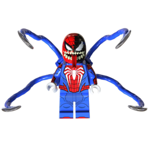 Фигурка Lepin Человек-Паук в симбиотическом костюме (Spider-Man in a symbiotic suit: Marvel)