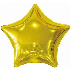 Шар Звезда золото 46 см.