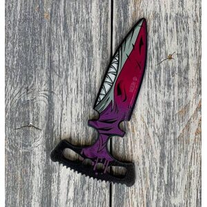 Нож CS:GO Тычковой Jaws Фиолетовый v3. (14 см.)