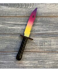 Нож CS:GO Байонет М9 Градиент Фэйд v2. (27 см.)