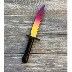 Нож CS:GO Байонет М9 Градиент Фэйд v2. (27 см.)