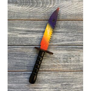 Нож CS:GO Байонет М9 Мраморный Градиент v2. (27 см.)
