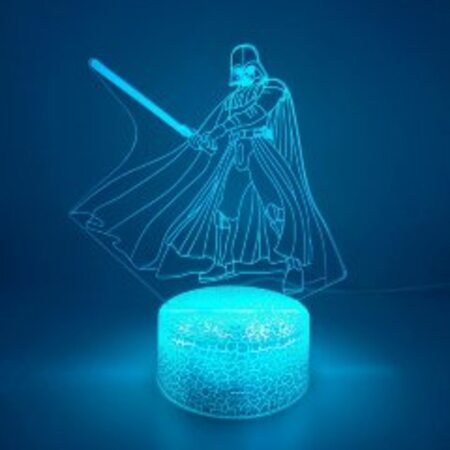 купить Светильник Дарт Вейдер: Звездные войны (Darth Vader: Star Wars) 3D, в Ростове с доставкой
