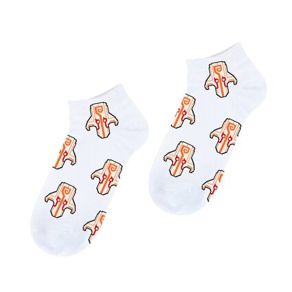 Носки Джаггернаут: Dota 2 (2) низкие (36-41, белые)