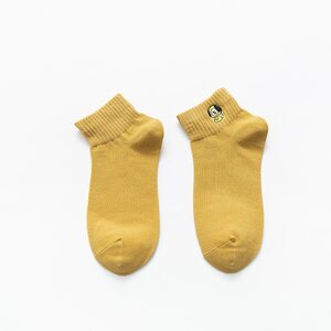 Носки Чимми: БТ21 (Chimmy: BT21 36-41) желтые короткие