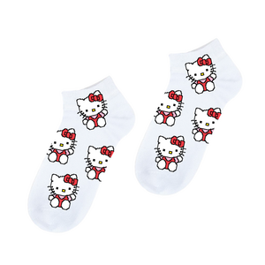 Носки Hello Kitty (2) низкие (36-41, белые)