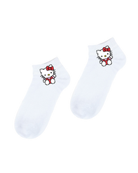 Носки Hello Kitty (1) низкие (36-41, белые)