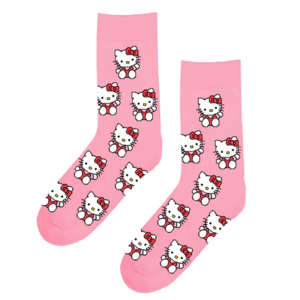 Носки Hello Kitty (2) высокие (36-41, розовые)
