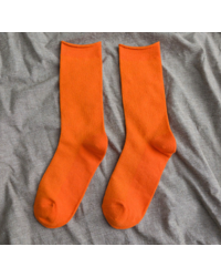 Носки Оранжевые высокие (36-41)