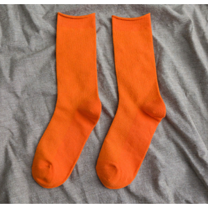Носки Оранжевые высокие (36-41)