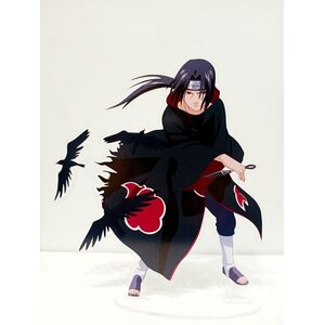 Акриловая фигурка HandMade+ Итачи Учиха с воронами: Наруто ( Itachi Uchiha: Naruto) 17 см.