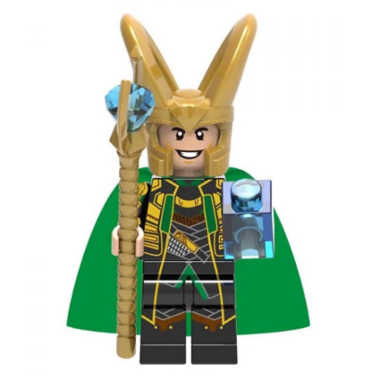 Фигурка Lepin Локи с Тессерактом: Марвел (Loki: Marvel)