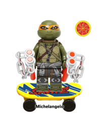Фигурка Lepin Микеланджело на скейте: Черепашки-ниндзя (Miсhelangelo: Teenage Mutant Ninja Turtles)