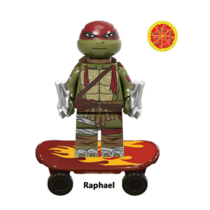 Фигурка Lepin Рафаэль на скейте: Черепашки-ниндзя (Rafael: Teenage Mutant Ninja Turtles)
