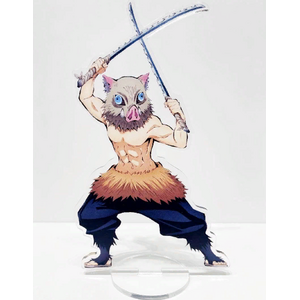 Акриловая фигурка HM Иноске Хашибира: Клинок рассекающий демонов (Inosuke Hashibira: Demon Slayer) 17 см.