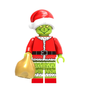 Фигурка Lepin Гринч в новогоднем костюме: Гринч похититель рождества (Grinch: How the Grinch Stole Christmas)