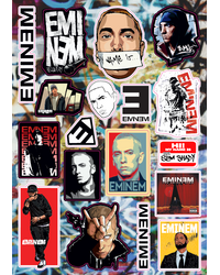 Стикерпак 231 Эминем Eminem. Формат А4
