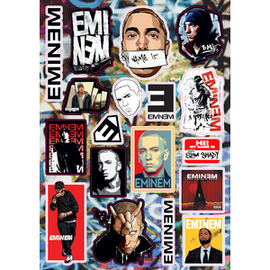 Стикерпак 231 Эминем Eminem. Формат А4