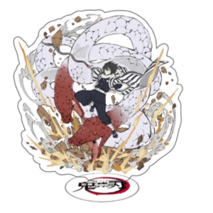 Акриловая фигурка Обанай Игуро: Клинок рассекающий демонов (Obanai Iguro: Demon Slayer) 15 cм.