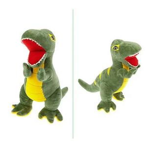 Мягкая игрушка Динозавр зеленый 50 см.
