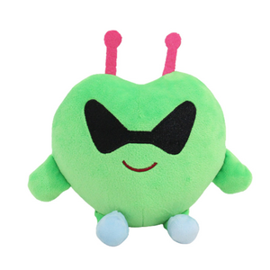 Мягкая игрушка Сердце зеленое Тэнг: Stray Kids (Taeng) 16 см.