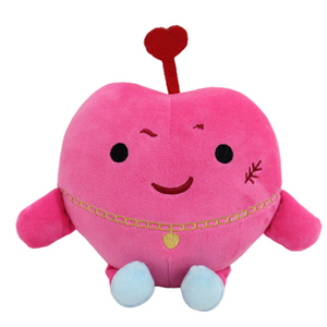 Мягкая игрушка Сердце розовое Танг (Tang: Stray Kids) 17 см.